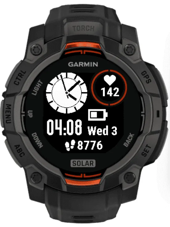 Easy Read Analog Pro - Hybrid Watch Face · Screenshot 2