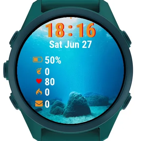 Underwater View Rock Ocean · Tangkapan layar 2