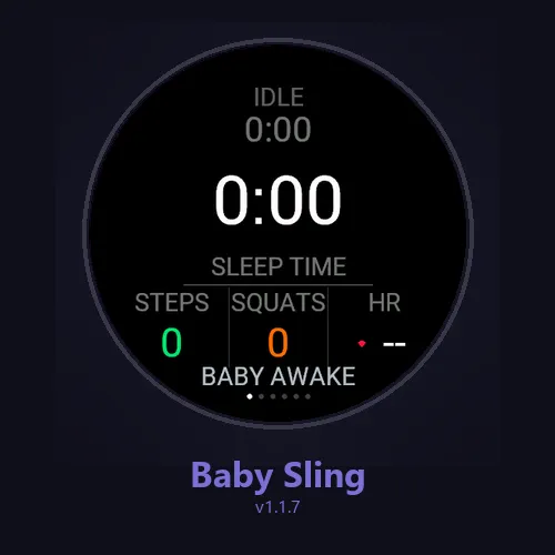 BabySling Activity Tracker