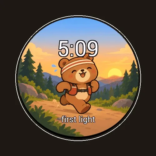 DayBear - Cute Bear Watch Face