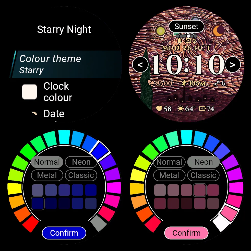 Starry Night · Schermafbeelding 4