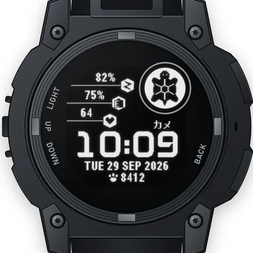 Hexashell – Turtle Watch Face