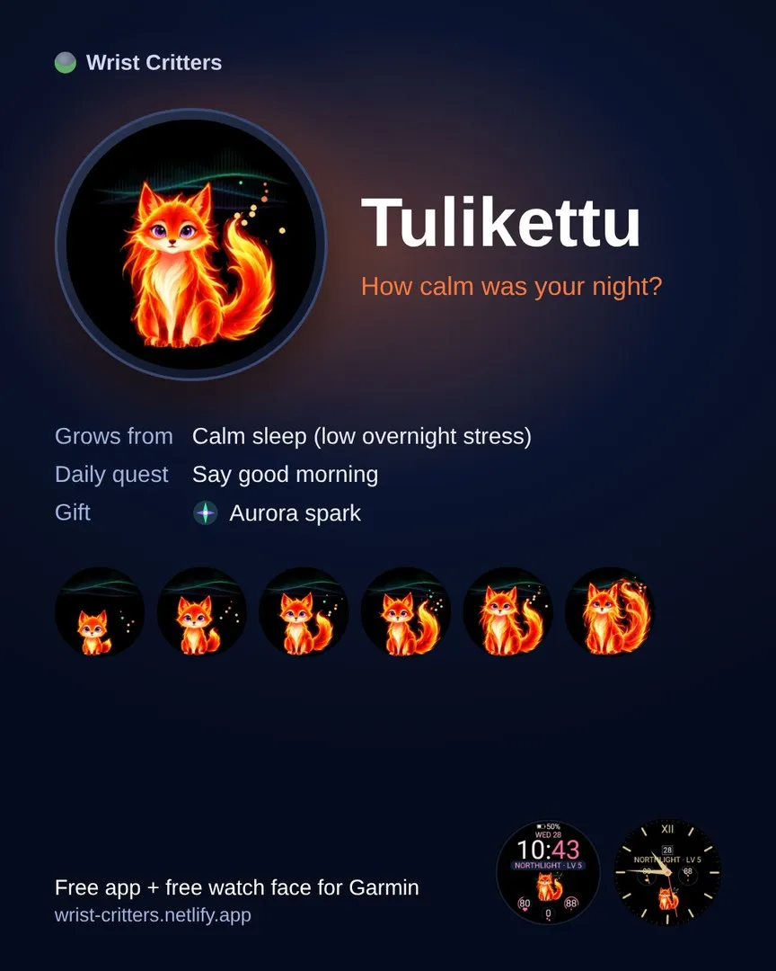 Tulikettu – 點亮北極光的火狐狸 · Schermafbeelding 2