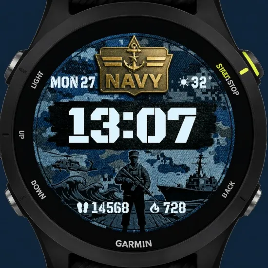 MnM NAVY "AMOLED"