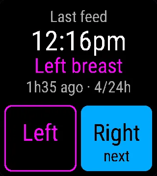 Nurturely – Breastfeeding Tracker · Skjermbilde 0
