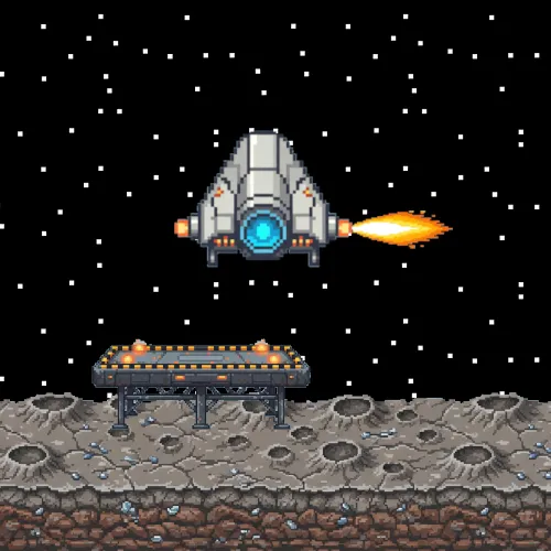 SkyLander - space trucking meets Lunar Lander