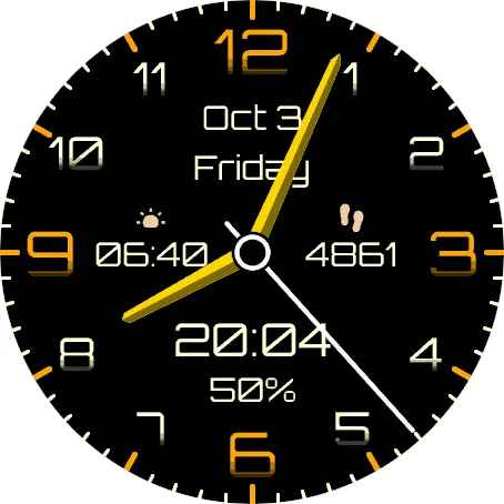 Omen Watch Face · Zrzut ekranu 2