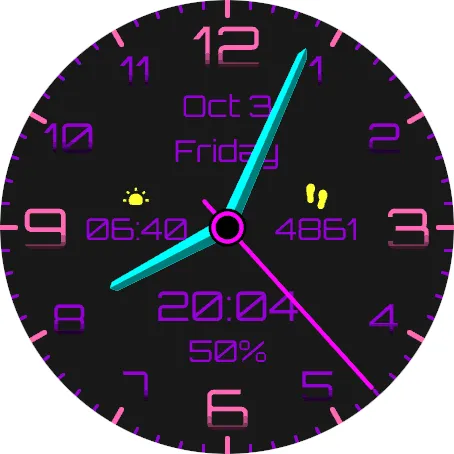 Omen Watch Face · Zrzut ekranu 3