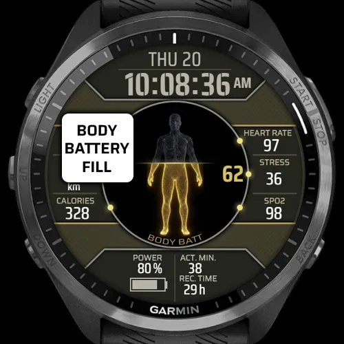 Body Tracking · Snímek obrazovky 1