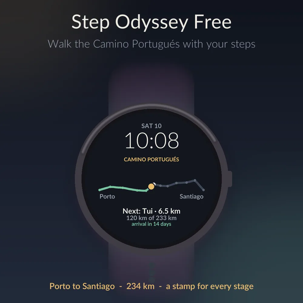 Step Odyssey Free - 用步數走朝聖之路