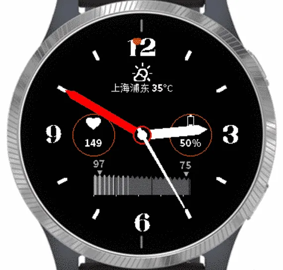 简约模拟表盘中文版(Chinese version) · Screenshot 3