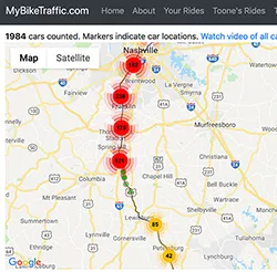 My Bike Radar Traffic