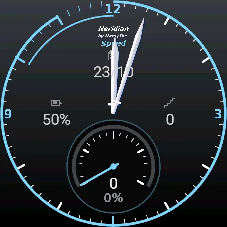 Neridian Speed - analog display · Screenshot 0