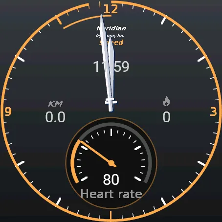 Neridian Speed - analog display · Screenshot 2