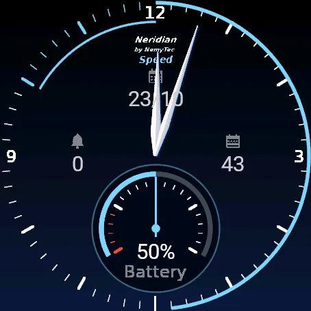 Neridian Speed - analog display · Screenshot 3