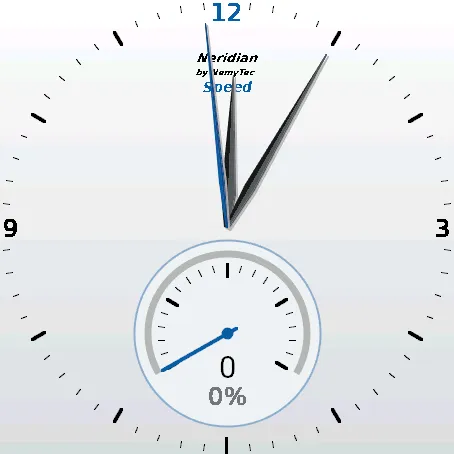 Neridian Speed - analog display · Screenshot 4