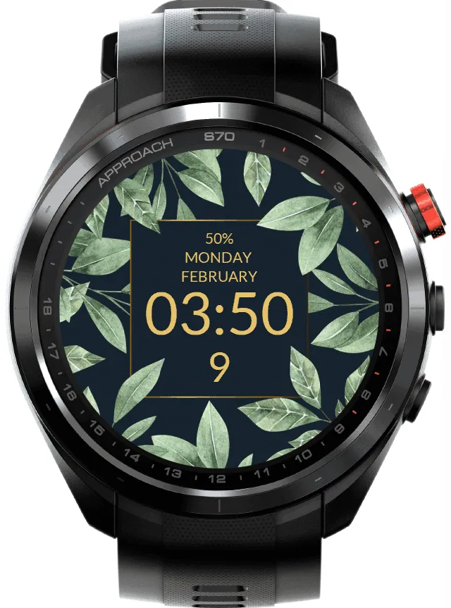 Golden Leaves Frame · Screenshot 0