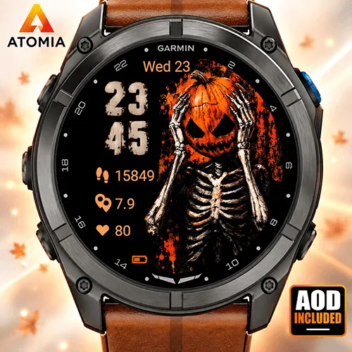 Halloween Pumpkin Skeleton G