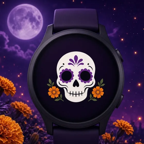 Sugar Skull Watch Face