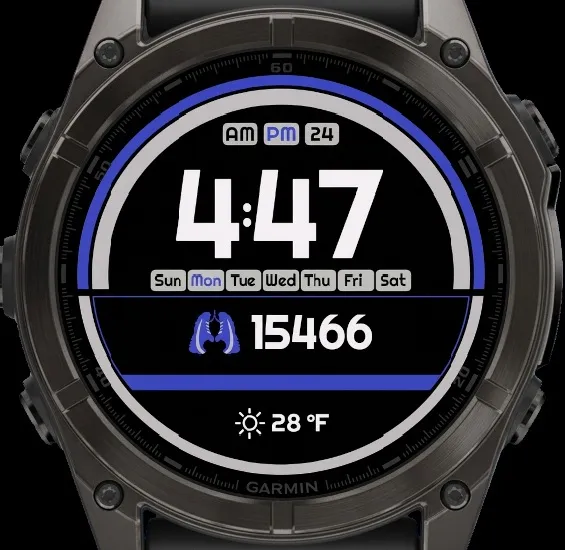 MnM BLUE GRID "AMOLED" · 截图 3