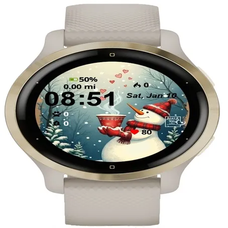 Snowman Holding Cup Coffee Snow · 스크린샷 1