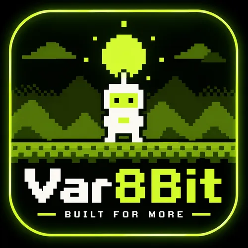 Var8bit: Animated 8-Bit Retro Face