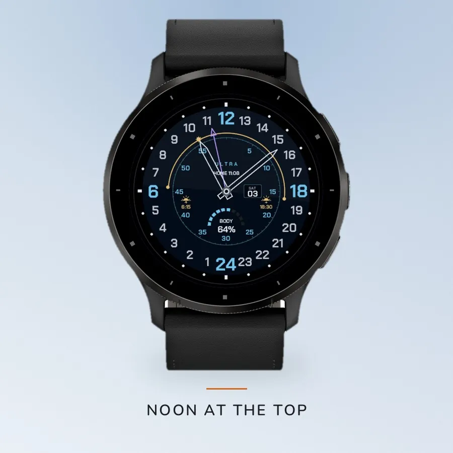 24-hour clock Ultra · Kuvakaappaus 2