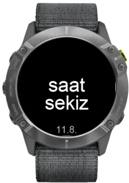 Saat kaç?