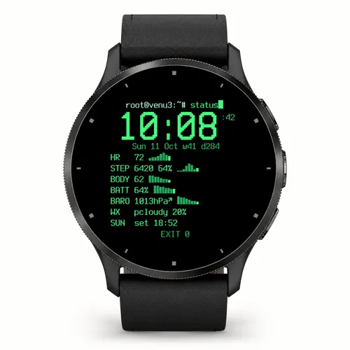 Rootline - Terminal Watch Face