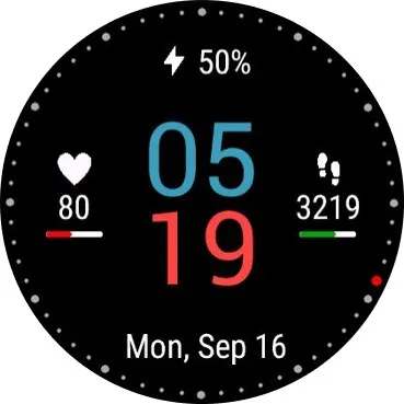 Simple Time  – Clean Big Digit Minimalist