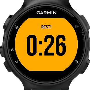 HIIT Timer (DataField) · 截图 2