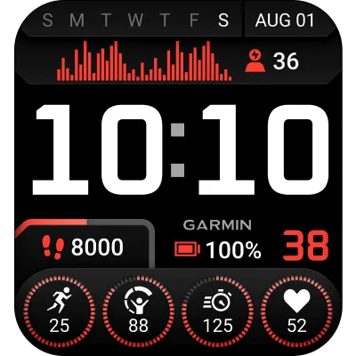 Garmin 全明星 – Venu X1 Snapshot