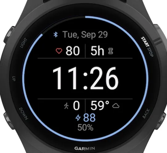 Quadrant Watch Face