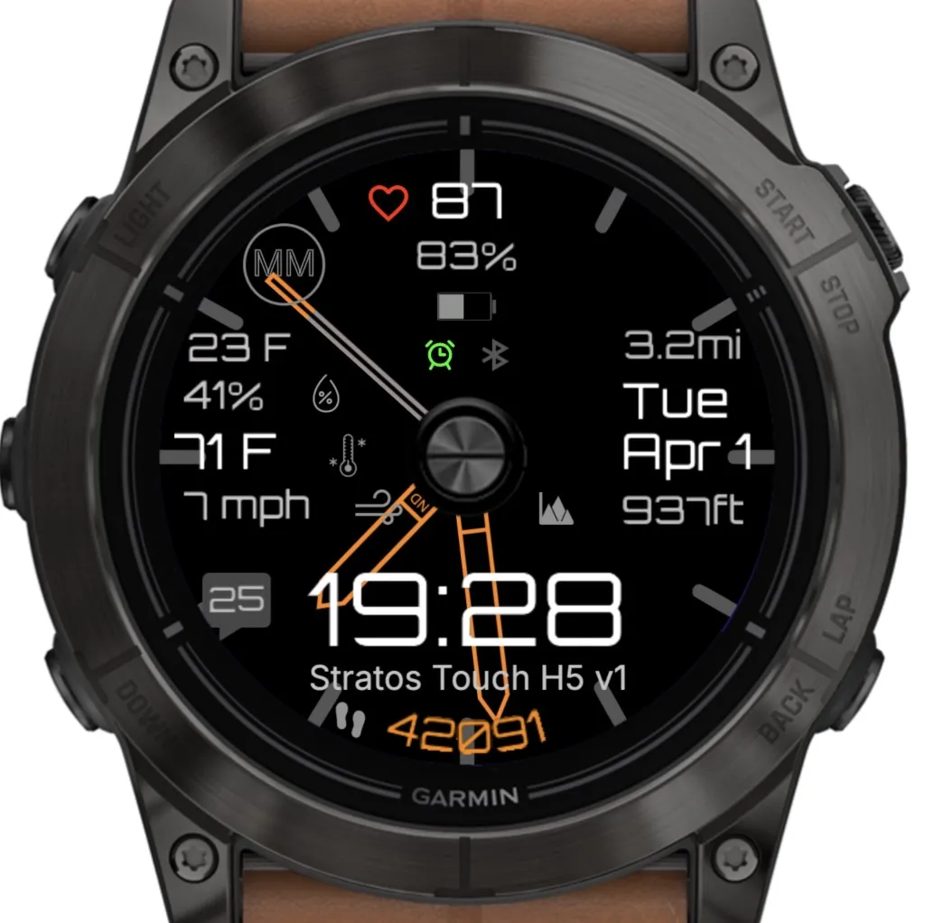 Stratos Touch H5 (Garmin Weather) · Skärmbild 0
