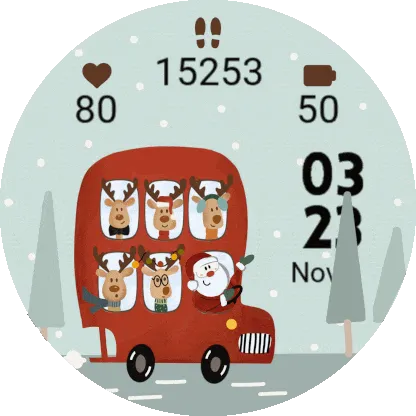 Christmas Bus Animated · Skjermbilde 0