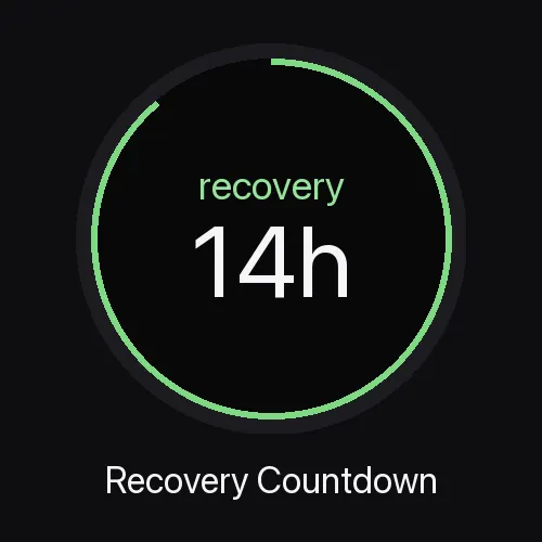 Recovery Countdown - Recovery Timer Glance