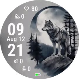 Moonlit Wolf