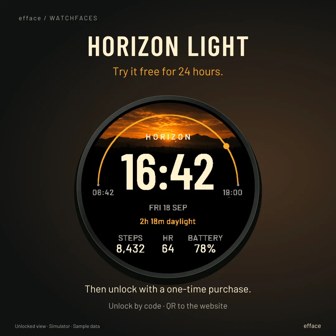 HORIZON Light # 24-hour trial
