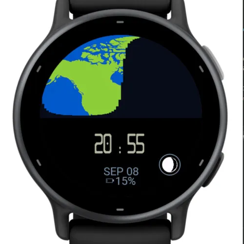Lunar Base Clock