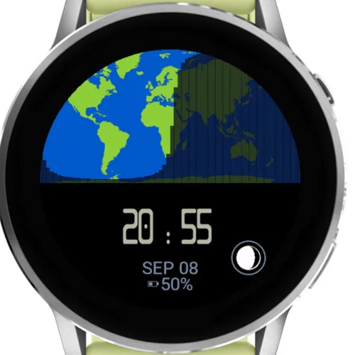 Lunar Base Clock · 截图 0
