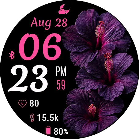 Midnight Hibiscus