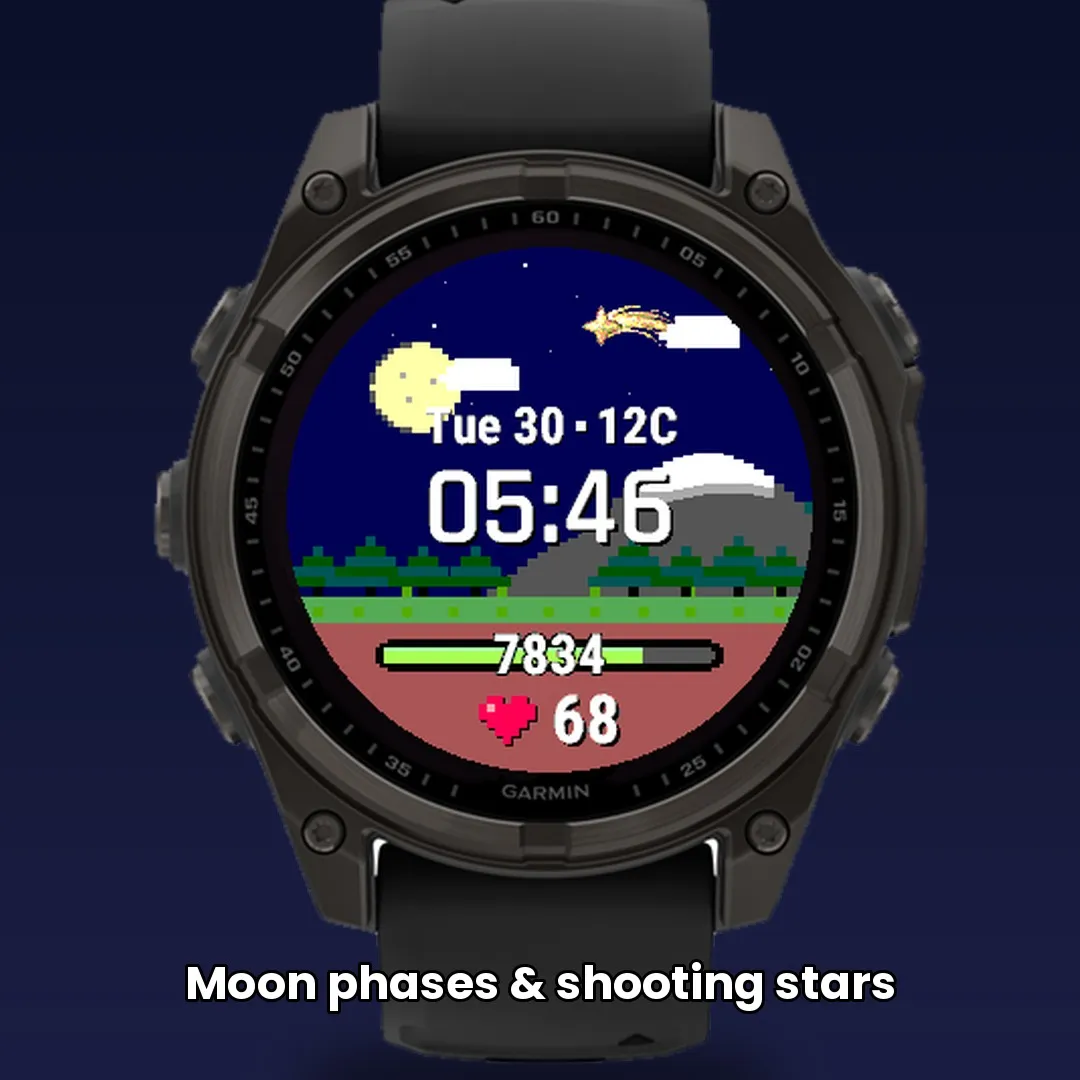 Voxel - A living pixel-art world on your wrist · Screenshot 2