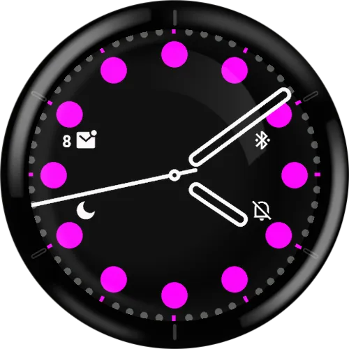 Just Simple Analog Circles Gen3 · Screenshot 2