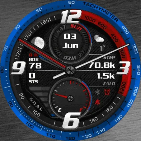 iFacer - TachyMeter 01 · Snímek obrazovky 0