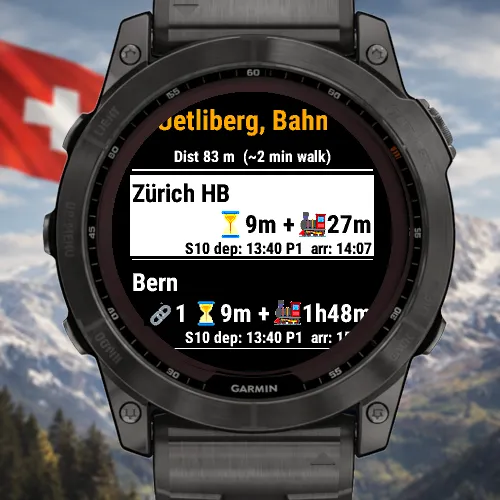 Swiss public transport SBB / CFF / FFS Timetables