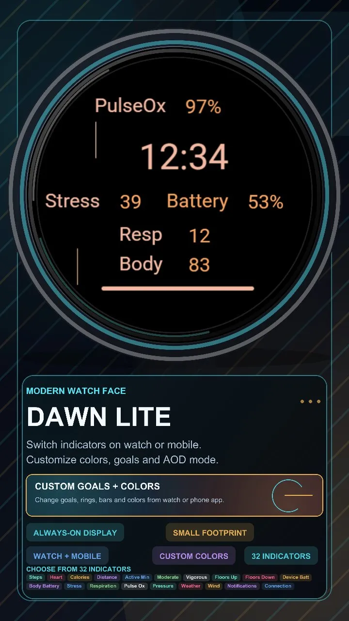Dawn lite · Captura de ecrã 1