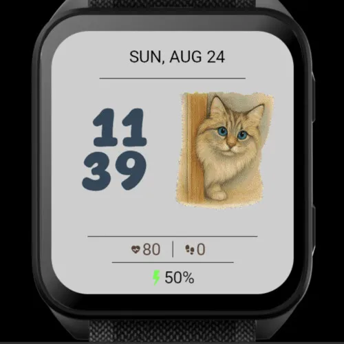 Cute Kitten Design with Big Eye · Tangkapan skrin 0