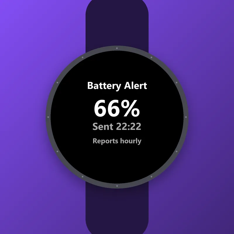 Battery Alert · Captura de ecrã 0