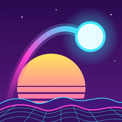 Neon Slopes：街机游戏