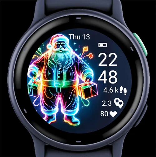 Christmas Neon Santa G